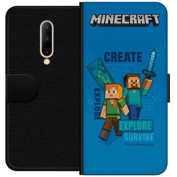 OnePlus 7 Pro Tegnebogsetui Minecraft Huler