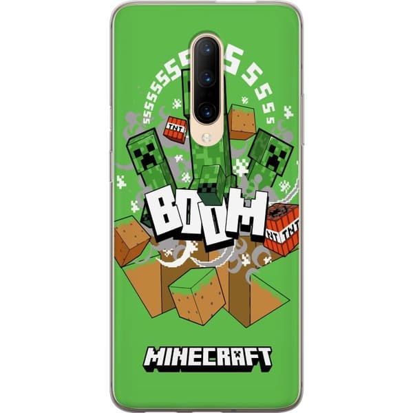 OnePlus 7 Pro Läpinäkyvä kuori Minecraft Boom