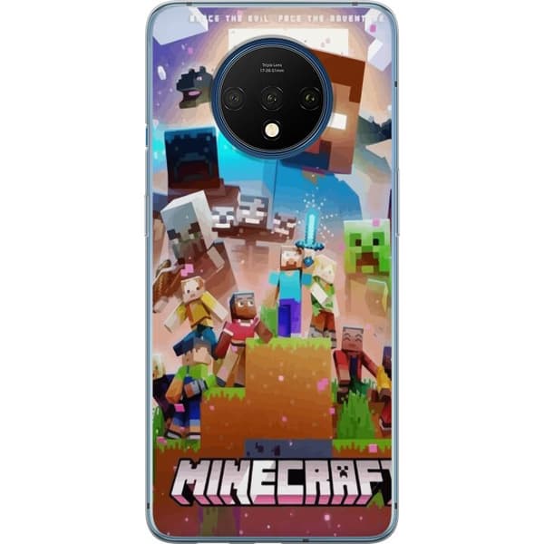 OnePlus 7T Gennemsigtig cover Minecraft