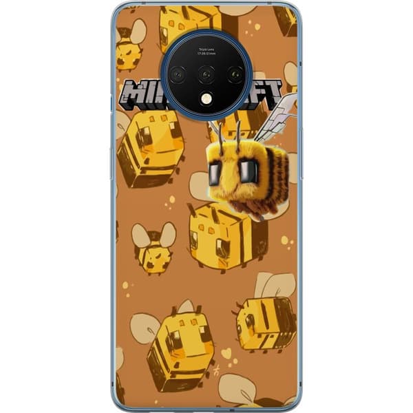 OnePlus 7T Gennemsigtig cover Minecraft Bi