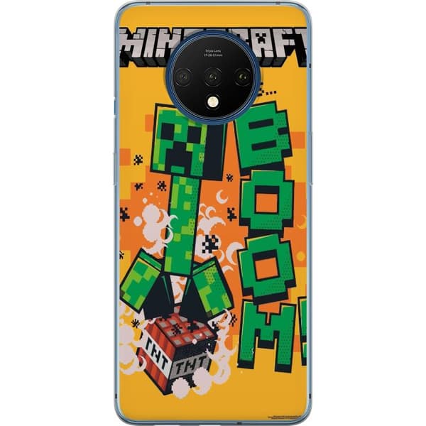 OnePlus 7T Gennemsigtig cover Minecraft Boom
