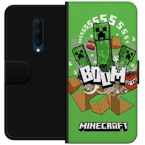 OnePlus 7T Pro Plånboksfodral Minecraft Boom