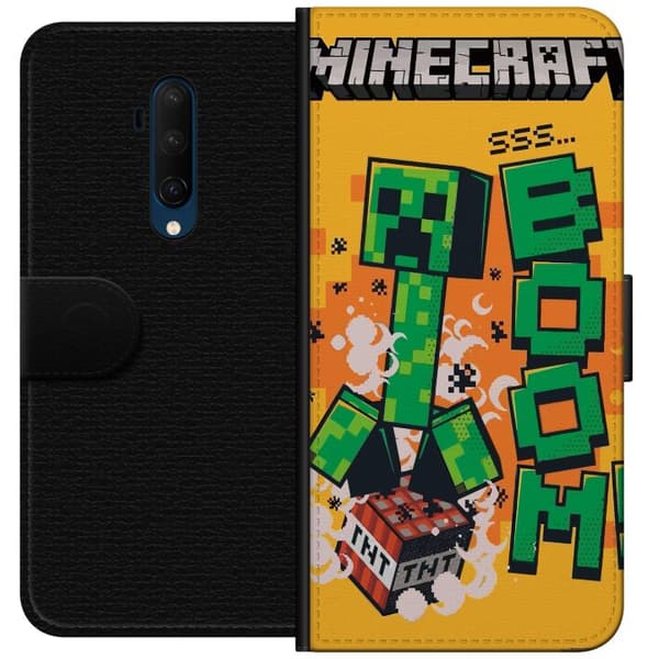 OnePlus 7T Pro Lommeboketui Minecraft Boom