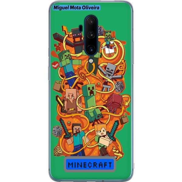OnePlus 7T Pro Gjennomsiktig deksel Minecraft
