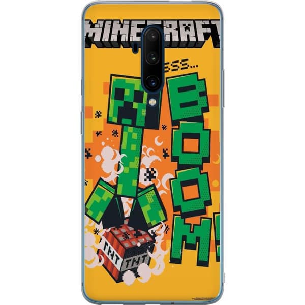 OnePlus 7T Pro Gjennomsiktig deksel Minecraft Boom