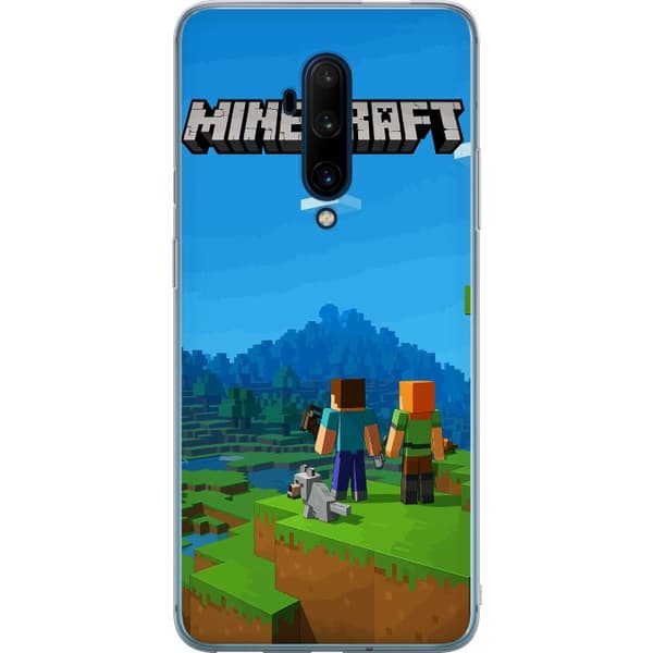 OnePlus 7T Pro Gjennomsiktig deksel Minecraft Key Art