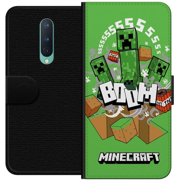 OnePlus 8 Tegnebogsetui Minecraft Boom