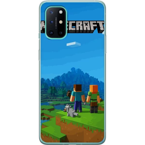 OnePlus 8T Gjennomsiktig deksel Minecraft Key Art