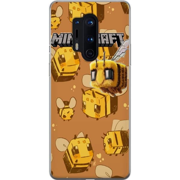 OnePlus 8 Pro Gjennomsiktig deksel Minecraft Bi