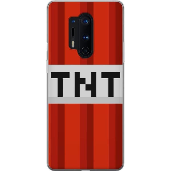 OnePlus 8 Pro Gjennomsiktig deksel Minecraft TNT