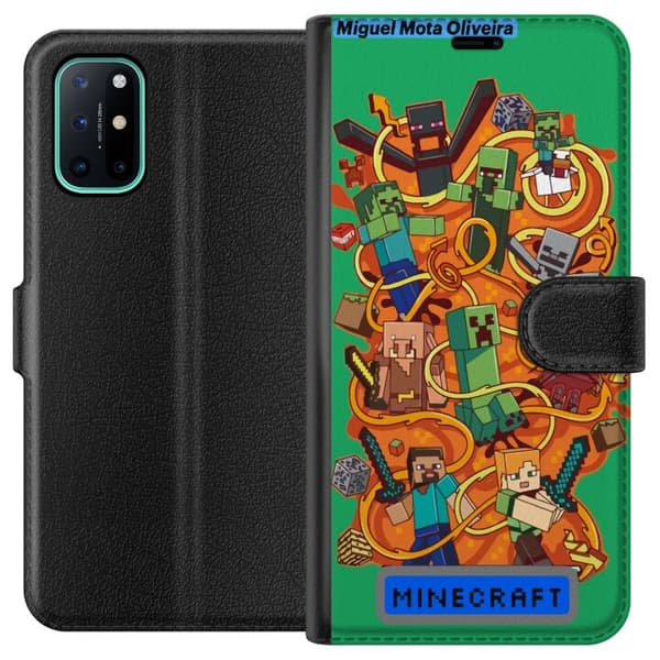 OnePlus 8T Plånboksfodral Minecraft