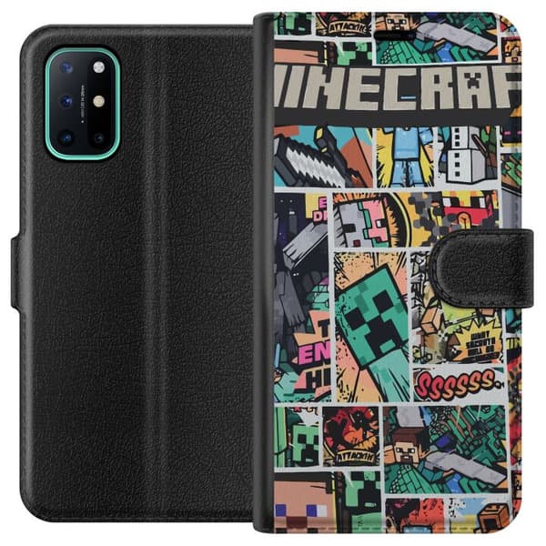 OnePlus 8T Plånboksfodral Minecraft Art