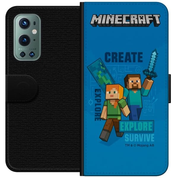OnePlus 9 Pro Lompakkokotelo Minecraft Luolastot