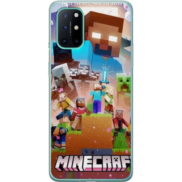 OnePlus 8T Genomskinligt Skal Minecraft