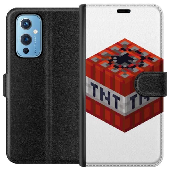 OnePlus 9 Plånboksfodral Minecraft TNT