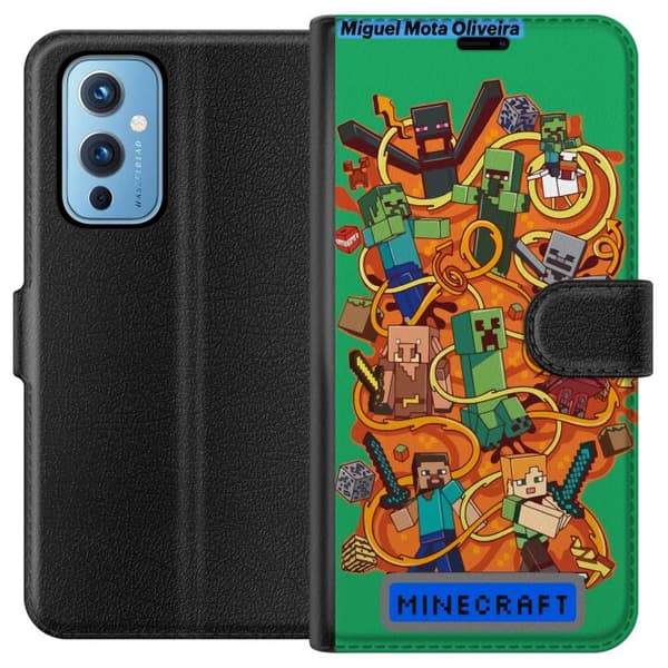 OnePlus 9 Plånboksfodral Minecraft