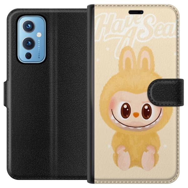 OnePlus 9 Plånboksfodral Pop mart labubu