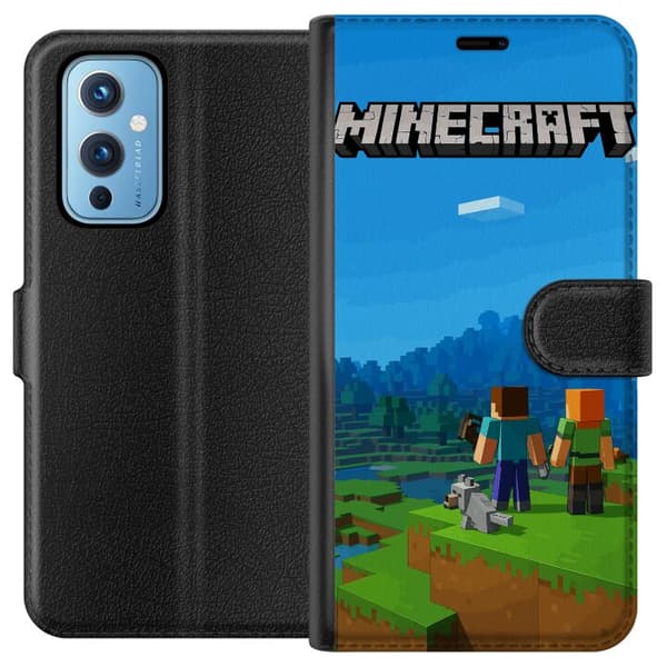 OnePlus 9 Plånboksfodral Minecraft Key Art