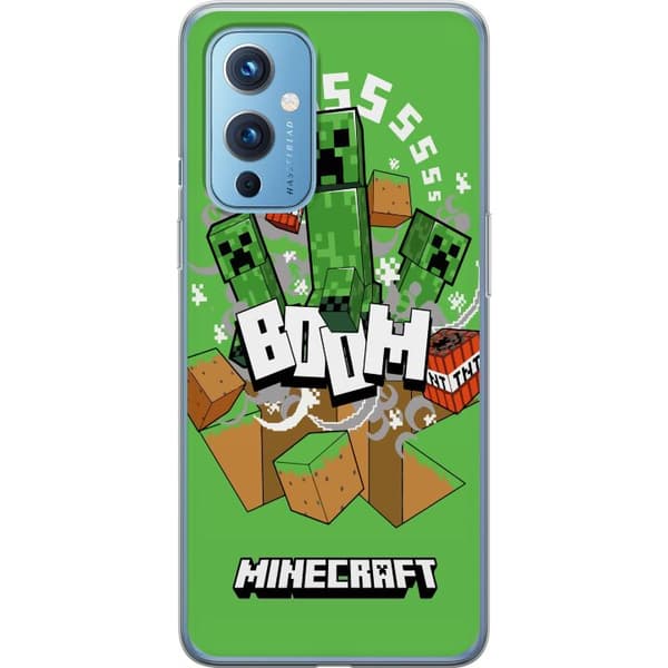 OnePlus 9 Genomskinligt Skal Minecraft Boom