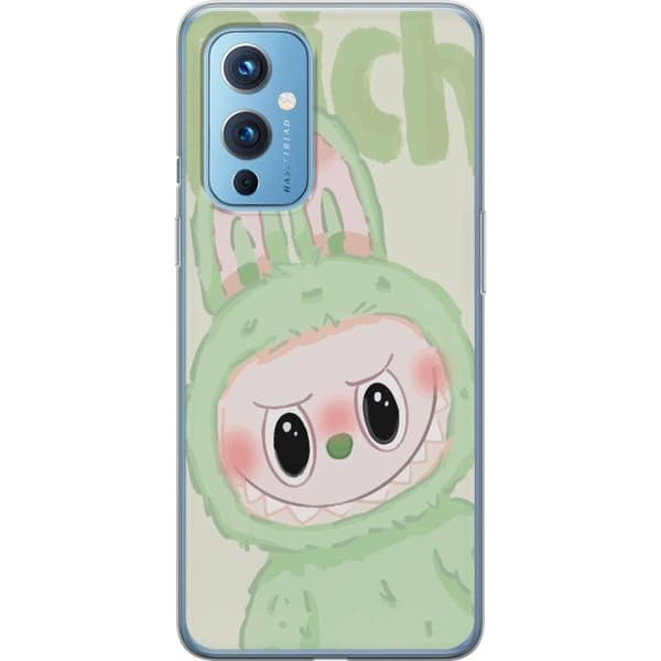 OnePlus 9 Gennemsigtig cover Pop mart labubu