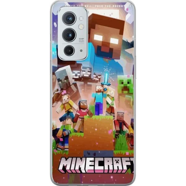 OnePlus 9RT 5G Gjennomsiktig deksel Minecraft