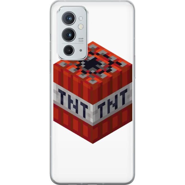 OnePlus 9RT 5G Genomskinligt Skal Minecraft TNT