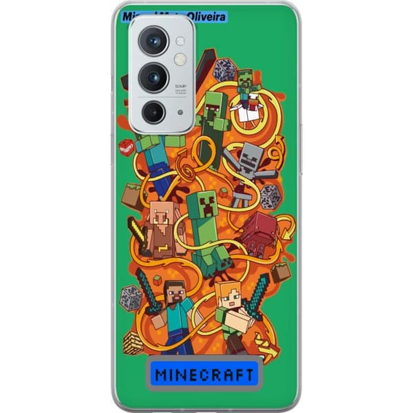 OnePlus 9RT 5G Genomskinligt Skal Minecraft