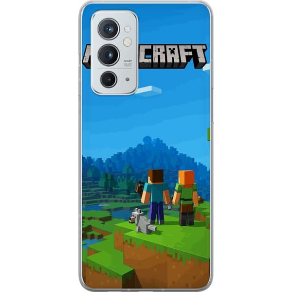 OnePlus 9RT 5G Gjennomsiktig deksel Minecraft Key Art