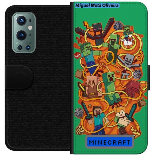 OnePlus 9 Pro Tegnebogsetui Minecraft