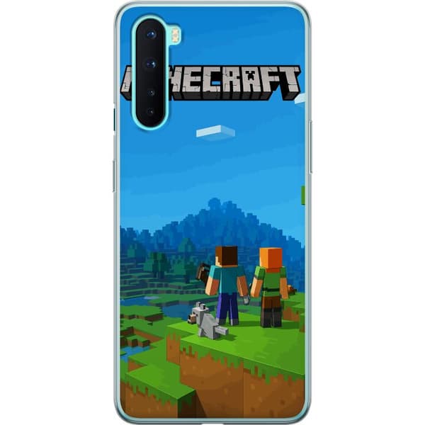 OnePlus Nord Läpinäkyvä kuori Minecraft Key Art