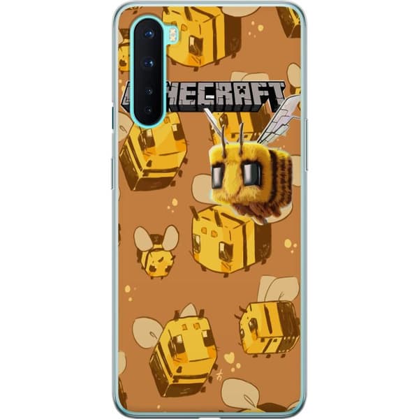 OnePlus Nord Gennemsigtig cover Minecraft Bi