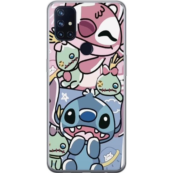 OnePlus Nord N10 5G Genomskinligt Skal Stitch