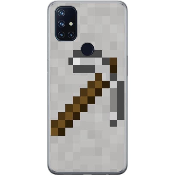 OnePlus Nord N10 5G Gennemsigtig cover Minecraft Værktøjer