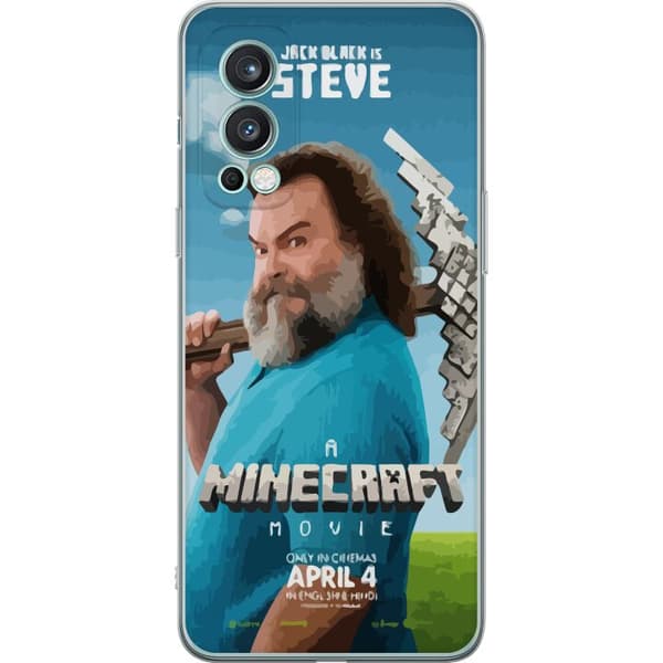 OnePlus Nord 2 5G Gjennomsiktig deksel En Minecraft-film