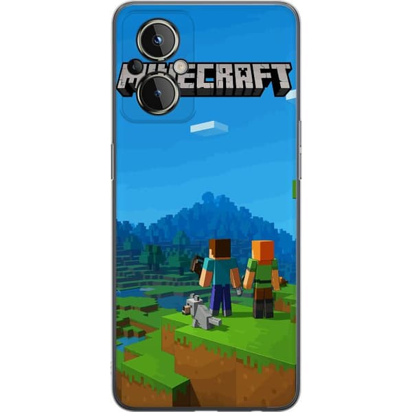 OnePlus Nord N20 5G Gjennomsiktig deksel Minecraft Key Art