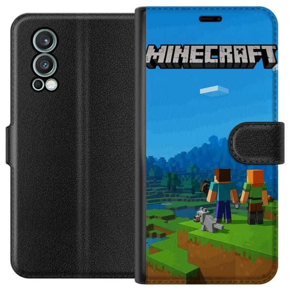 OnePlus Nord 2 5G Lommeboketui Minecraft Key Art