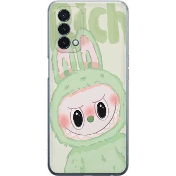 OnePlus Nord N200 5G Läpinäkyvä kuori Pop mart labubu