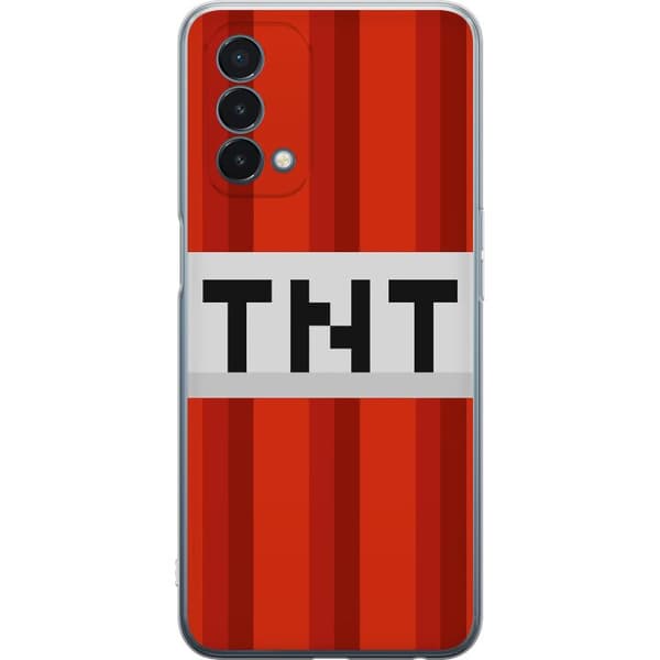 OnePlus Nord N200 5G Gjennomsiktig deksel Minecraft TNT
