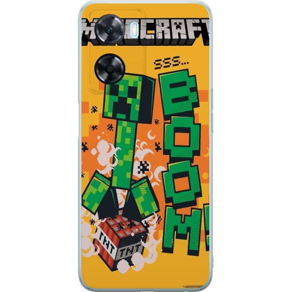 OnePlus Nord N20 SE Gennemsigtig cover Minecraft Boom