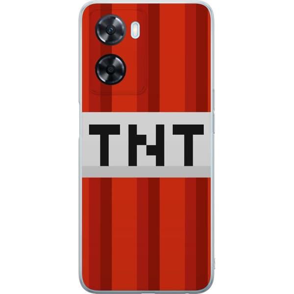 OnePlus Nord N20 SE Gjennomsiktig deksel Minecraft TNT