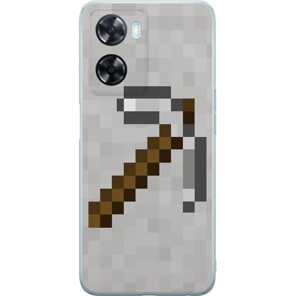 OnePlus Nord N20 SE Gjennomsiktig deksel Minecraft Verktøy