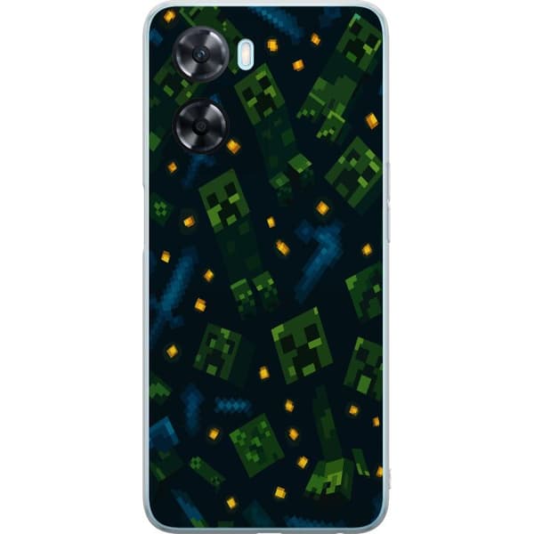OnePlus Nord N20 SE Gennemsigtig cover Minecraft Dungeons Mob