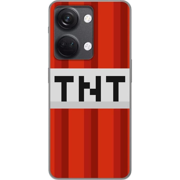 OnePlus Nord 3 Genomskinligt Skal Minecraft TNT