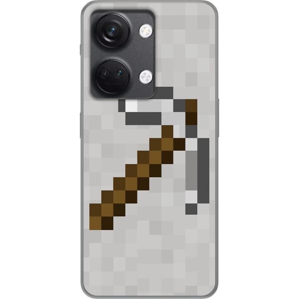 OnePlus Nord 3 Läpinäkyvä kuori Minecraft Työkalut