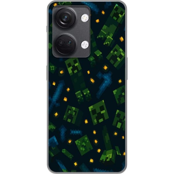 OnePlus Nord 3 Gjennomsiktig deksel Minecraft Dungeons Mob