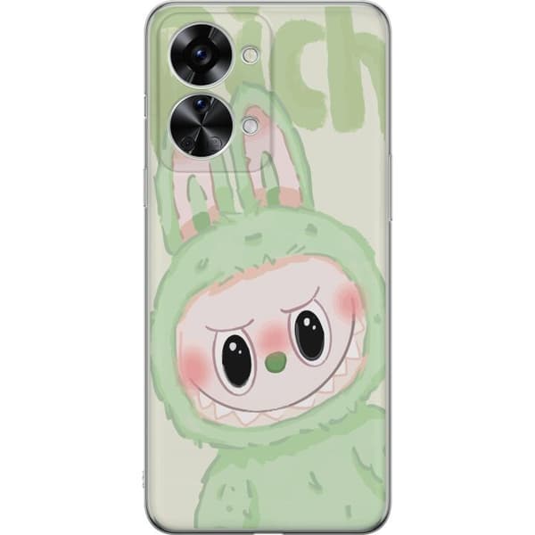 OnePlus Nord 2T Gennemsigtig cover Pop mart labubu