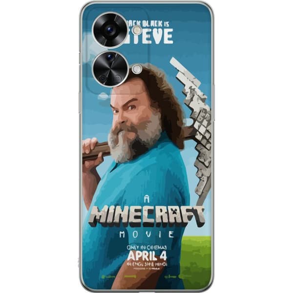 OnePlus Nord 2T Gjennomsiktig deksel En Minecraft-film