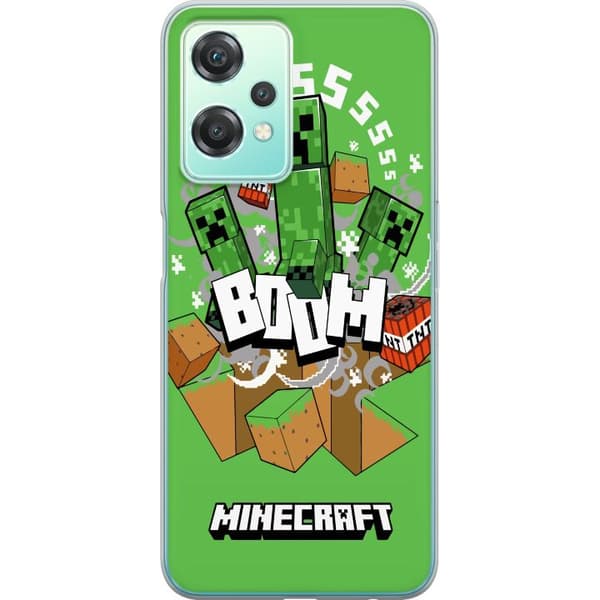 OnePlus Nord CE 2 Lite 5G Gjennomsiktig deksel Minecraft Boom