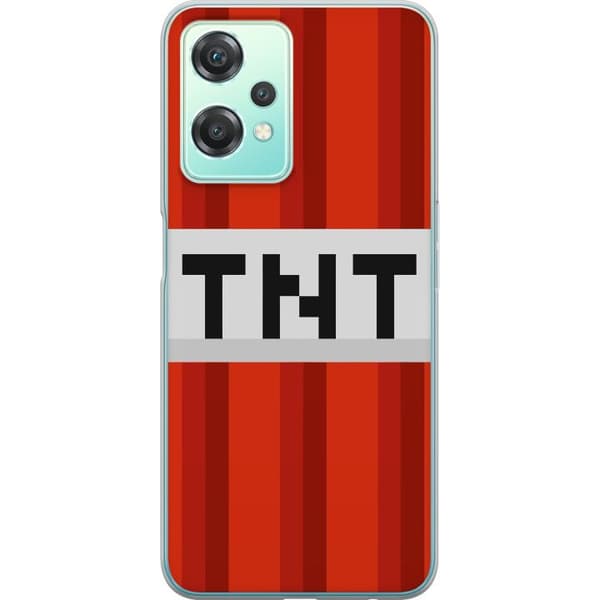 OnePlus Nord CE 2 Lite 5G Gennemsigtig cover Minecraft TNT