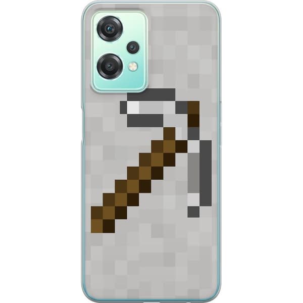 OnePlus Nord CE 2 Lite 5G Genomskinligt Skal Minecraft Tools